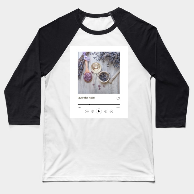 Lavender Haze Song Print - Taylor Swift Baseball T-Shirt by madiwestdal